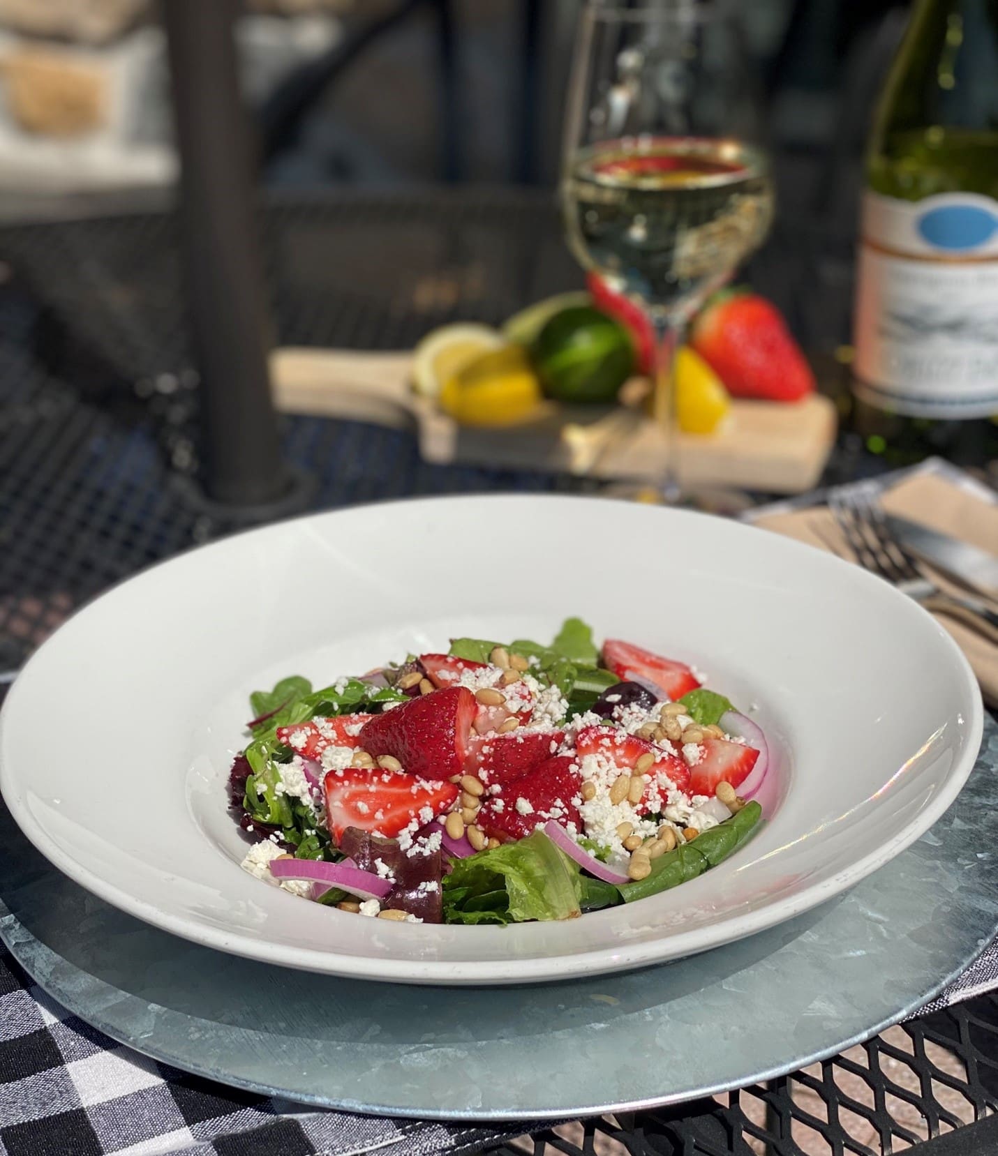 Strawberry Feta Salad from Waterstone at Wellesley